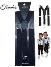 TIRADOR INFANTIL NEGRO REGULABLE