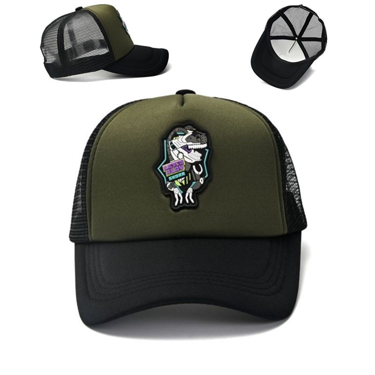 GORRO INFANTIL ESTAMPA DINO