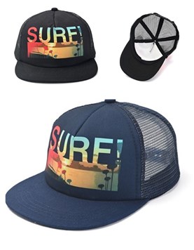 GORRO CAP INFANTIL ESTAMPA 'SURF'