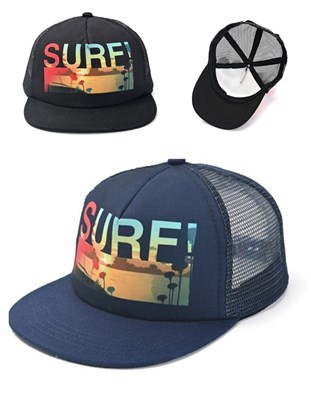 GORRO CON VISERA INFANTIL ESTAMPA 'SURF'