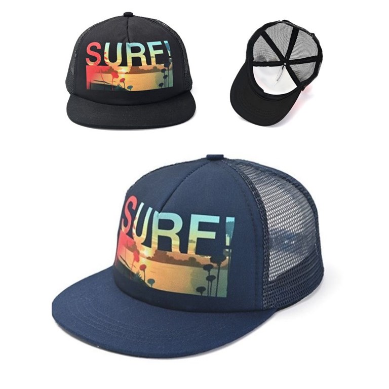 GORRO CAP INFANTIL ESTAMPA 'SURF'