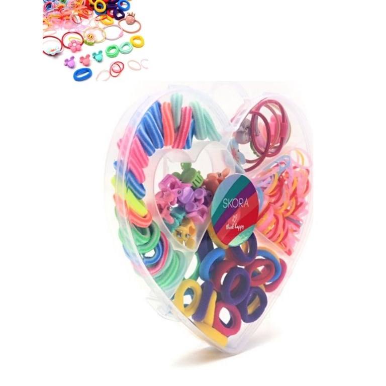 SET INFANTIL DE GOMITAS. ESTUCHE CORAZON