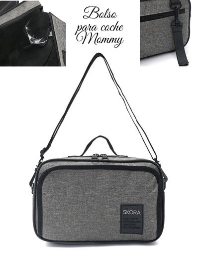 PROMO! BOLSO PARA COCHE MOMMY NEGRO.