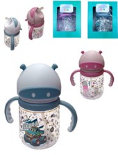 VASO INFANTIL CON SORBETE Y AGARRE