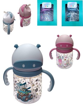 VASO INFANTIL CON SORBETE Y AGARRE