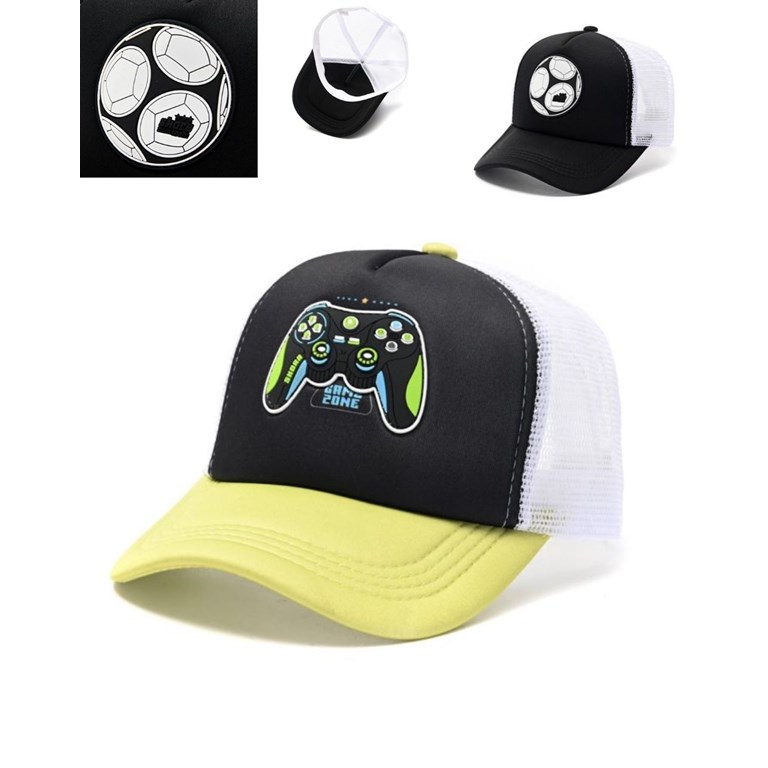 GORRO PARA NENE CON VISERA ESTAMPA GAME