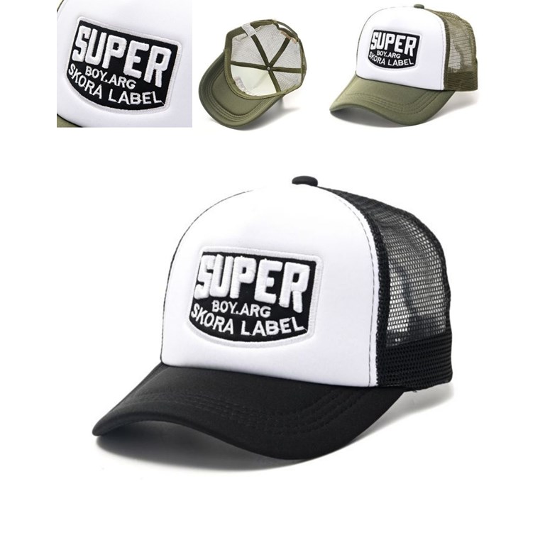 GORRO PARA NENE BORDADO 'SIPER'
