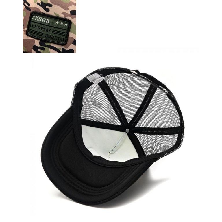 GORRO PARA NENE CON VISERA CAMUFLADA
