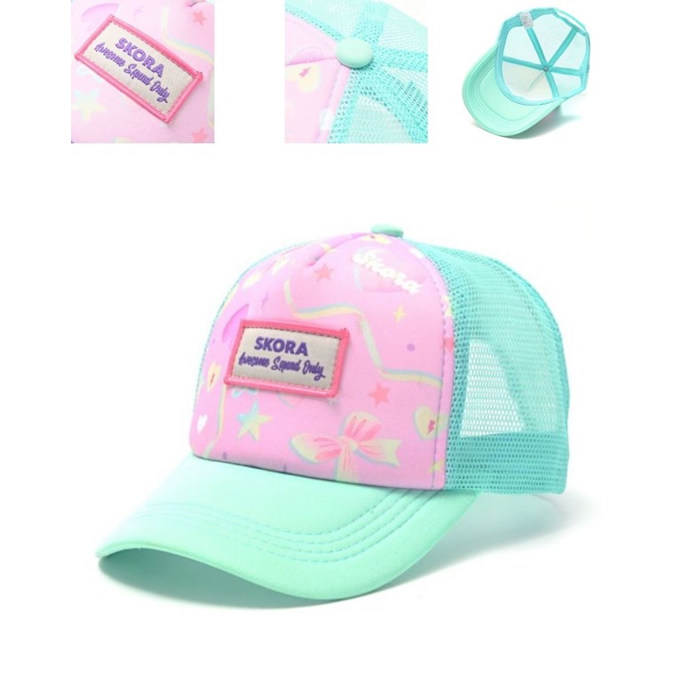 GORRO PARA NENA CON VISERA ESTAMPA SURTIDA