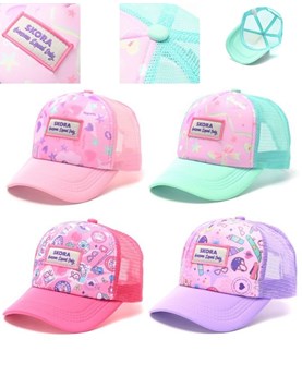 GORRA PARA NENA CON VISERA ESTAMPA SURTIDA