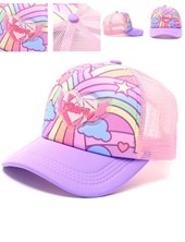 GORRA PARA NENA CON VECERA, ESTAMPA ESTRELLAS, CORAZONES Y NUVES