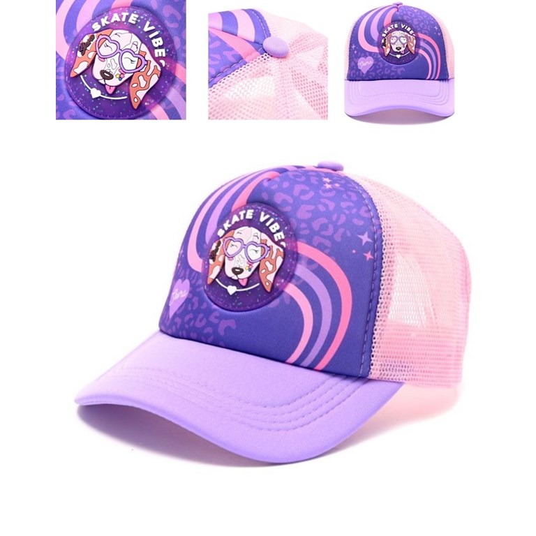 GORRO PARA NENA CON VISERA ESTAMPADA