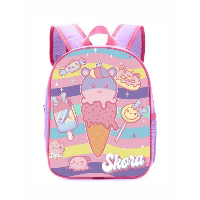 Mochila petit termoformada helado.Medidas:22x30x10 cm pulgadas 12