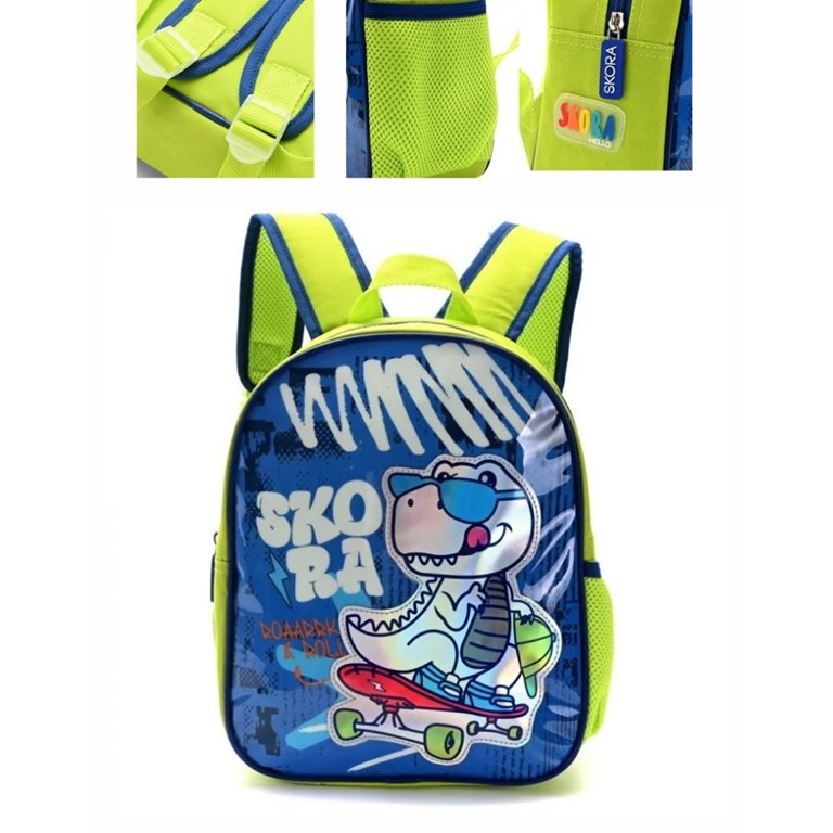 Mochila petit frente pvc dino Disney.Medidas 22x30 x 10cm 12 pulgadas