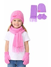SET GORRO Y BUFANDA  RAYAS INFANTIL