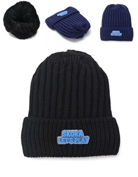 SET GORRO Y BUFANDA  LISA INFANTIL