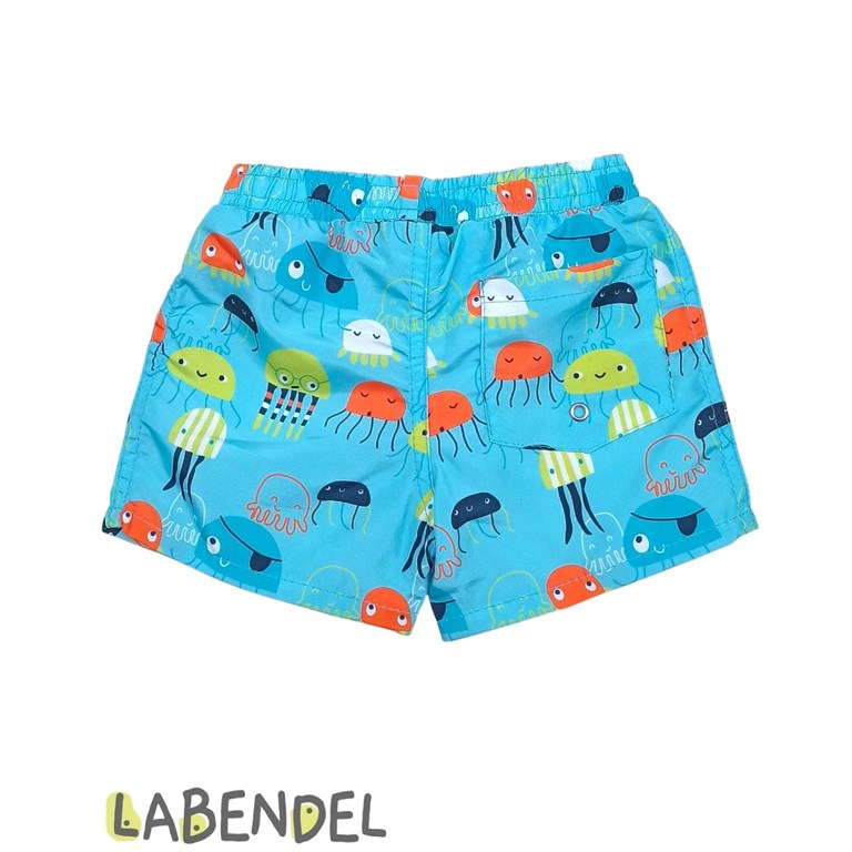 Short baño bebe estampa Aguas vivas. Labendel
