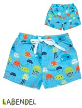 Short baño bebe estampa Aguas vivas. Labendel