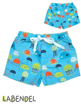 Short baño bebe estampa Aguas vivas. Labendel