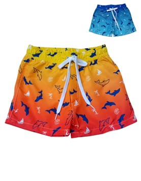 SHORT DE BAÑO DELFINES DEGRADE BALAGAN