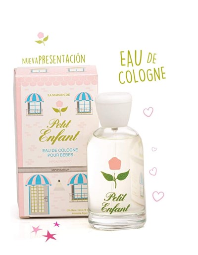 COLONIA x 100cc CON VAPORIZADOR. PETIT ENFANT