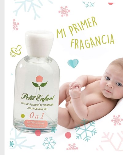 AGUA DE AZAHAR x 100cc CON VAPORIZADOR. PETIT ENFANT
