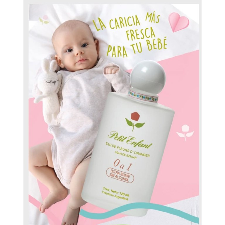 agua de azahar 0-1 x 120ml mas oloe calcareo x 35 ml petit enfant