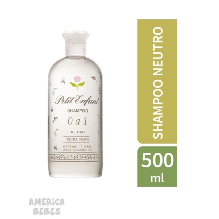 A3504 Shampoo grande 0 a 1 x 500ml. Petit enfant