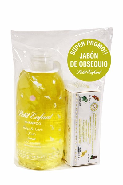 SHAMPOO KIDS X 240 ML + JABON SLP X 100 GR. PETIT ENFANT