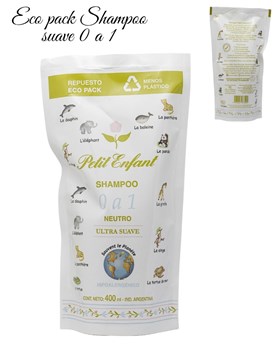 SHAMPOO 0/1 ECO PACK X 400 ML. PETIT ENFANT