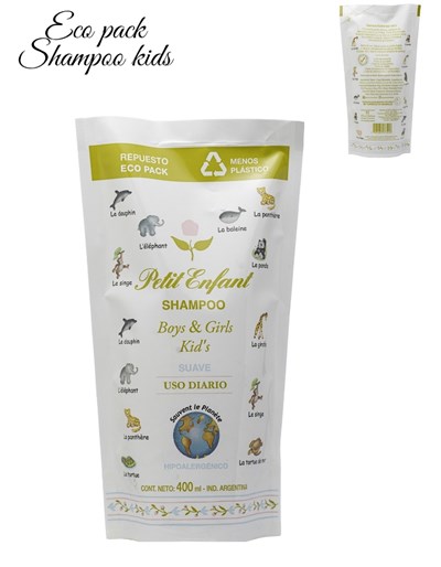 ECO PACK SHAMPOO KID´S  X 400 ML. PETIT ENFANT