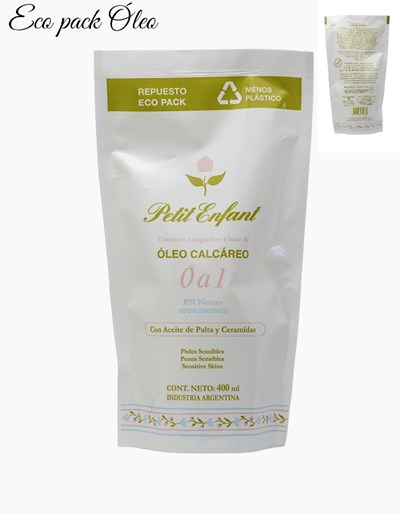 ECO PACK OLEO CALCAREO X 400 ML . PETIT ENFANT