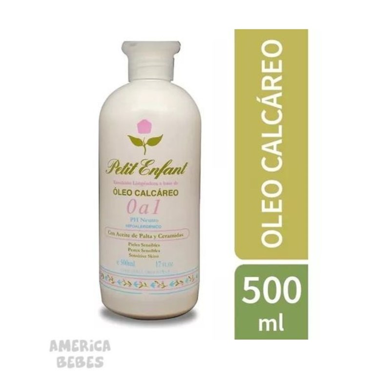 Oleo calcareo x500ml. Petit enfant.