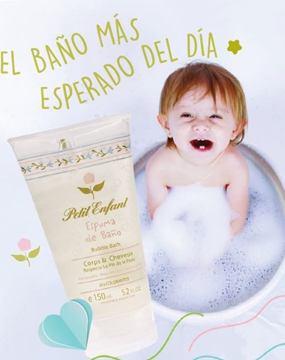 A7524 Espuma de baño x150ml. Petit Enfant.
