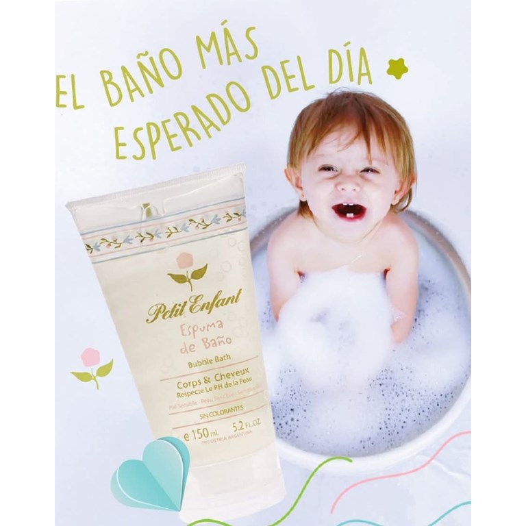 A7524 Espuma de baño x150ml. Petit Enfant.