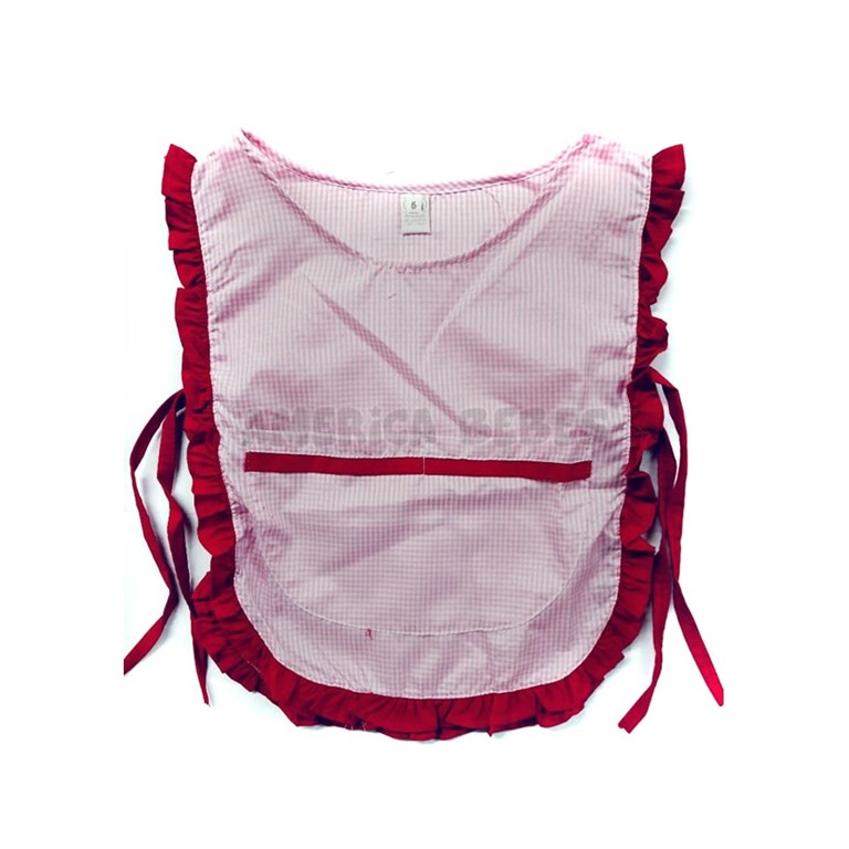 guardapolvo poncho ROSA blanga