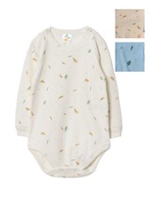 BODY MANGA LARGA BEBE ESTAMPADO COLORES SURTIDOS. NARANJO