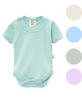 Body M/C broche Ribb liso. Colores surtidos. naranjo