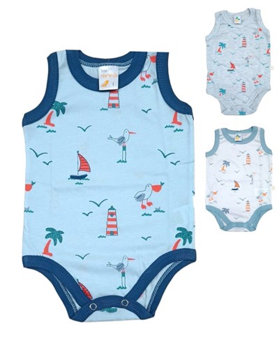 body c/broche s/m naranjo