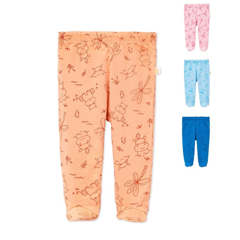 Medio osito hippo. Naranjo.