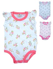 Body flores m/c c/frunce. Naranjo