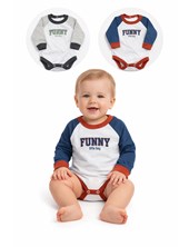 Body ranglan jersey combinado.Naranjo