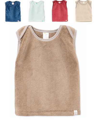 CHALECO CUELLO AMERICANO NARANJO