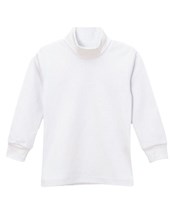 POLERA BLANCA LISA ALGODÓN. NARANJO