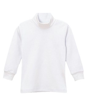 POLERA BLANCA LISA ALGODÓN. NARANJO