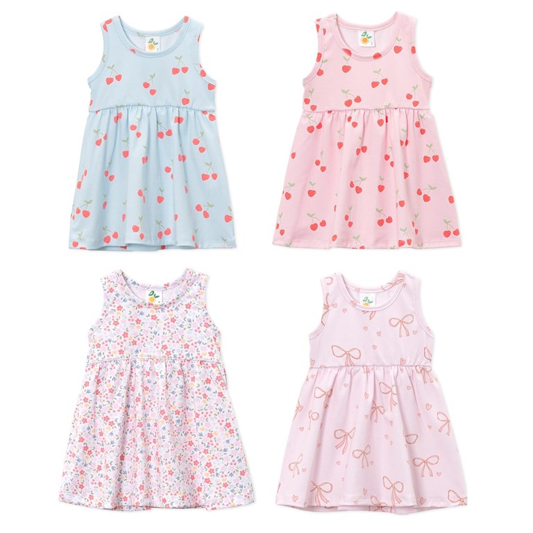 Vestido  beba musculosa emily.  NARANJO