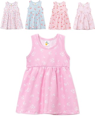 Vestido  beba musculosa emily.  NARANJO