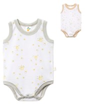 Body bee sin mangas. Naranjo