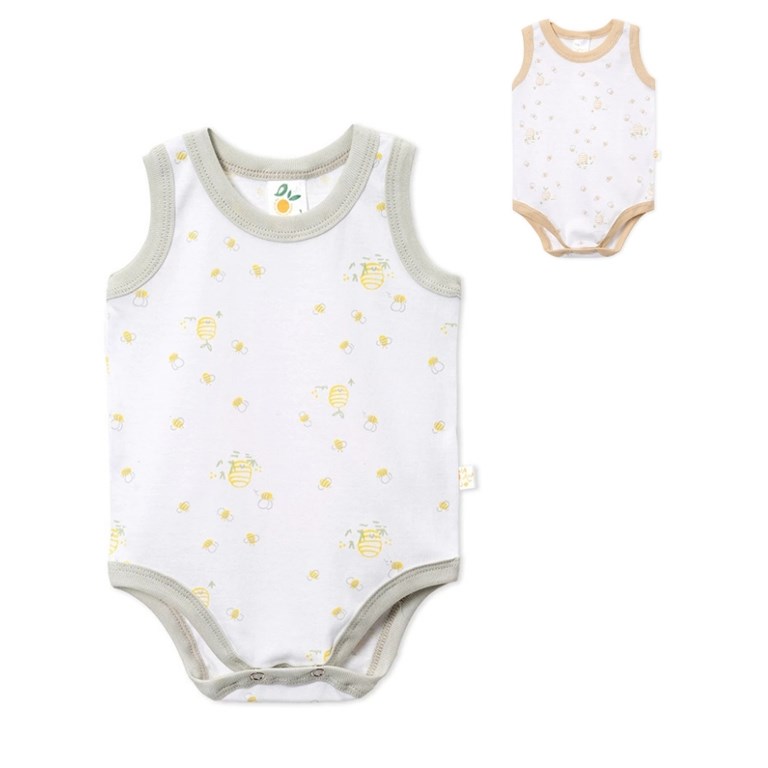 Body bee sin mangas. Naranjo