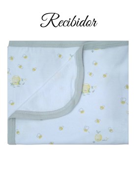 Mantilla forrada bee. Naranjo